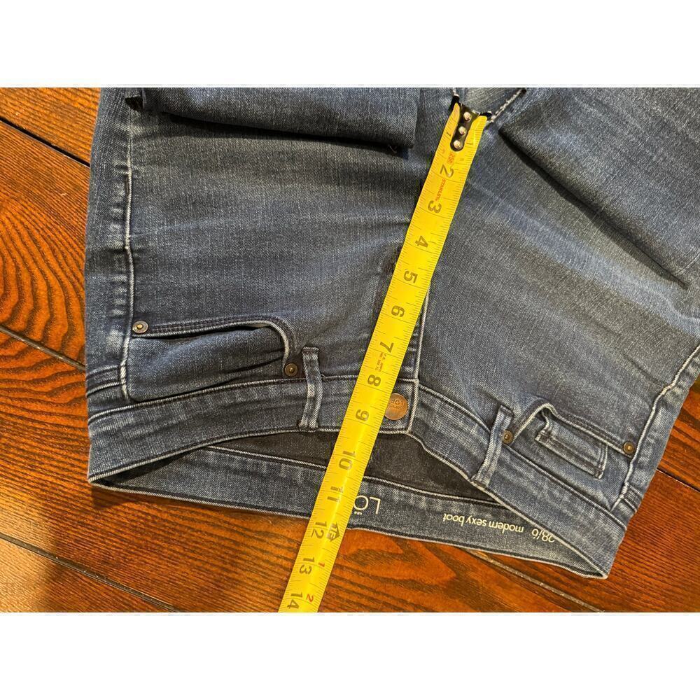 Ann Taylor LOFT  modern sexy western coastal, cowgirl bootcut jeans size 28 - Picture 8 of 9